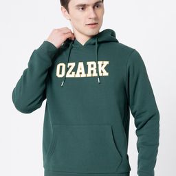 Red Tape Men Green Printed Hooded Sweatshirt-image-76