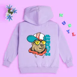 NUSYL Kids Graphic Printed Hooded Pullover-picture-32