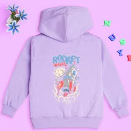 NUSYL Kids Graphic Printed Hooded Sweatshirt-picture-51