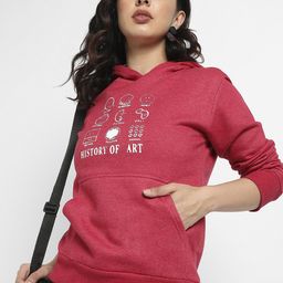 Campus Sutra Graphic Printed Hooded Cotton Pullover Sweatshirt-picture-17