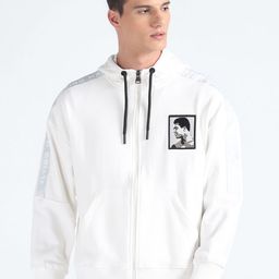 Flying Machine Graphic Printed Hooded Cotton Sweatshirt-picture-30