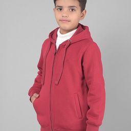 Crimsoune Club Boys Hooded Front Open Sweatshirt-picture-36