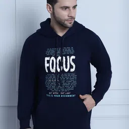 VIMAL JONNEY Typography Printed Hooded Fleece Pullover Sweatshirt-picture-40