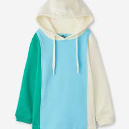 The Souled Store Boys Colourblocked Hooded Pure Cotton Pullover Sweatshirt-image-15