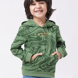 Ed-a-Mamma Boys Printed Hooded Sweatshirt-image-67