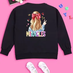 BAESD Kids Graphic Printed Fleece Pullover Sweatshirt-image-49