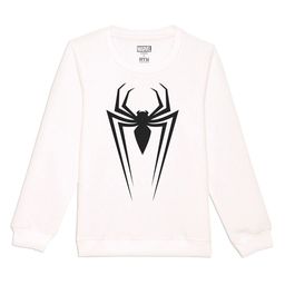 Marvel by Wear Your Mind Kids White Printed Sweatshirt-image-76