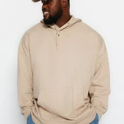 Trendyol Drop Shoulder Sleeves Hooded Pullover-picture-20