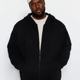 Trendyol Hooded Front Open Sweatshirt-picture-16
