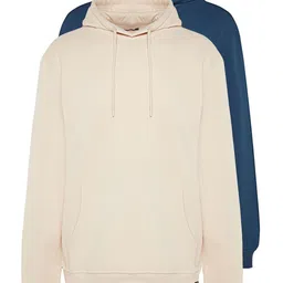 Trendyol Pack Of 2 Hooded Drop Shoulder Sleeves Pullover-image-10