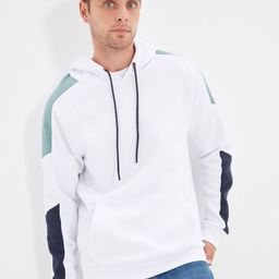 Trendyol Hooded Pullover Sweatshirt-image-92