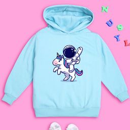 NUSYL Girls Graphic Printed Hooded Pullover Sweatshirt-picture-21
