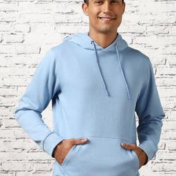 NOBERO Hooded Ribbed Hem Pullover-image-34