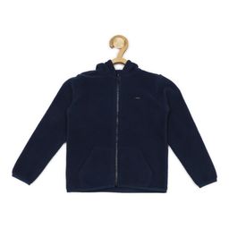Allen Solly Junior Boys Hooded Neck Long Sleeve Front-Open Sweatshirt-picture-22