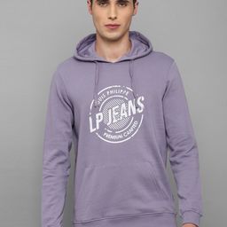 Louis Philippe Jeans Men Printed Hooded Sweatshirt-image-63