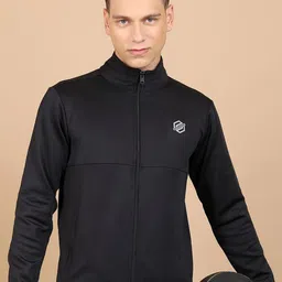 HIGHLANDER Mock Collar Front-Open Sweatshirt-picture-13