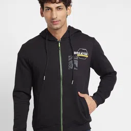 Being Human Hooded Front Open Sweater-image-32