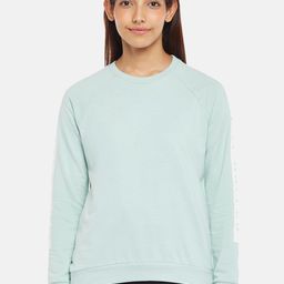 Ajile by Pantaloons Women Green Sweatshirt-picture-1