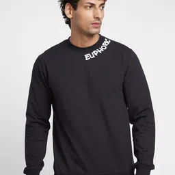 Being Human Typography Printed Pullover-image-11