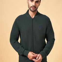 BYFORD by Pantaloons Mandarin Collar Front-Open Sweatshirt-picture-26