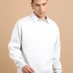 HIGHLANDER Round Neck Drop Shoulder Sleeves Sweatshirt-picture-33