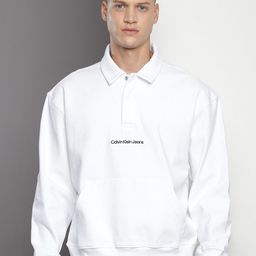calvin klein jeans Calvin Klein Shirt Collar Cotton Pullover Sweatshirt-picture-17