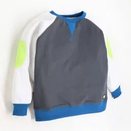 Cherry Crumble Boys Grey Solid Sweatshirt-picture-11