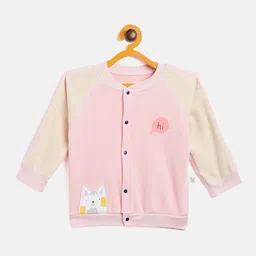 Camey Unisex Kids Pink Sweatshirt-image-75