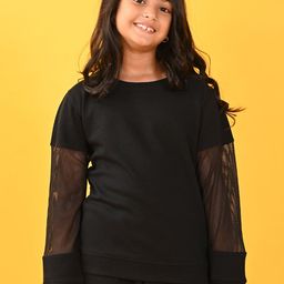 Anthrilo Girls Fleece Pullover Sweatshirt-image-12