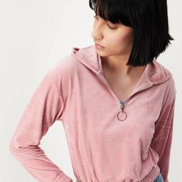 max Hooded Front Open Sweatshirt-18
