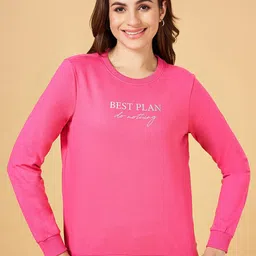Honey by Pantaloons Typography Printed Cotton Sweatshirt-picture-14