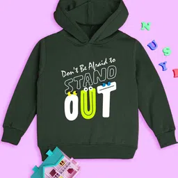 NUSYL Kids Typography Printed Hooded Sweatshirt-picture-6