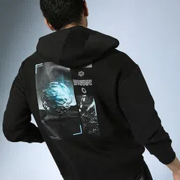 Hubberholme Graphic Printed Hooded Cotton Sweatshirt-image-37
