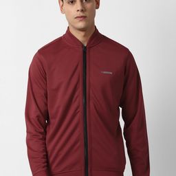 Louis Philippe Sport Men Maroon Sweatshirt-picture-33
