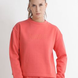 RAREISM Brand Logo Printed Cotton Sweatshirt-image-94