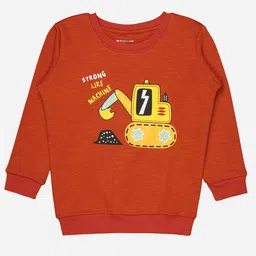 Bodycare Kids Boys Graphic Printed Fleece Pullover Sweatshirt-24