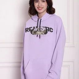 Imsa Moda Women Lavender Hooded Sweatshirt-image-61