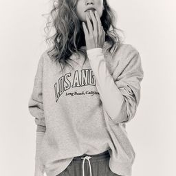 H&M Text-Motif Sweatshirt-6