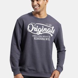 Jockey Men Printed Long Sleeves Round Neck Sweatshirt-image-8