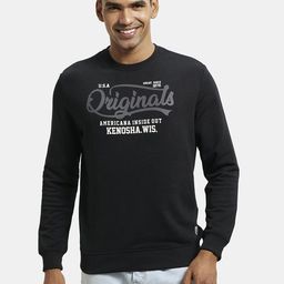 Jockey Men Printed Long Sleeves Round Neck Sweatshirt-image-7