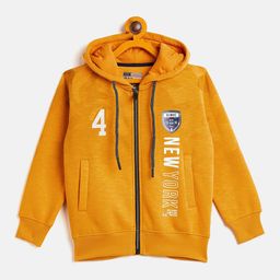 Duke Boys Yellow Printed Hooded Sweatshirt-image-93