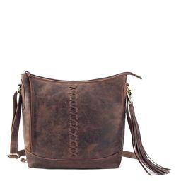 Goatter Women Textured Leather Structured Sling Bag-20