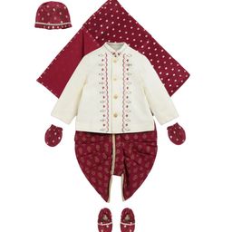 Tiber Taber Infants Boys Fish Embroidery Apparel Gift  Set-21