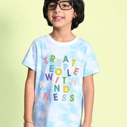 NUSYL Boys Dyed Round Neck T-shirt-image-74