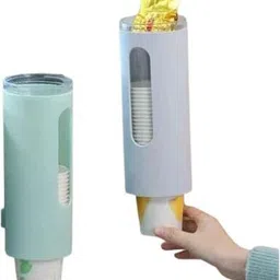 arthasya Wall Mounted Paper Cup Dispenser, Plastic Holder for Disposable Cups Plastic Glass Holder-picture-17