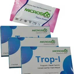 Trop-I Heart Attack Test Pack of 3 Antigen Self Test Kit-18