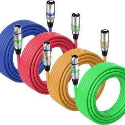 Male to female (Pack of 04, 15M) XLR CABLE-picture-41