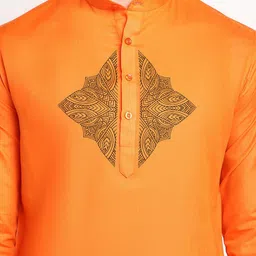 DEVOILER Ethnic Motifs Printed Regular Kurta With Pyjamas image 2