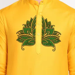DEVOILER Ethnic Motifs Printed Regular Kurta with Pyjamas image 2