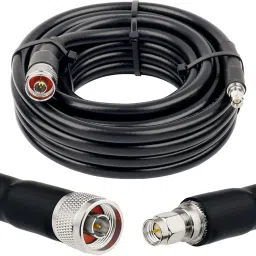 Netboon HLF400 Low Loss Coaxial Cable assembled with N Male to SMA Male Connector 5M For Antenna Amplifier-image-93